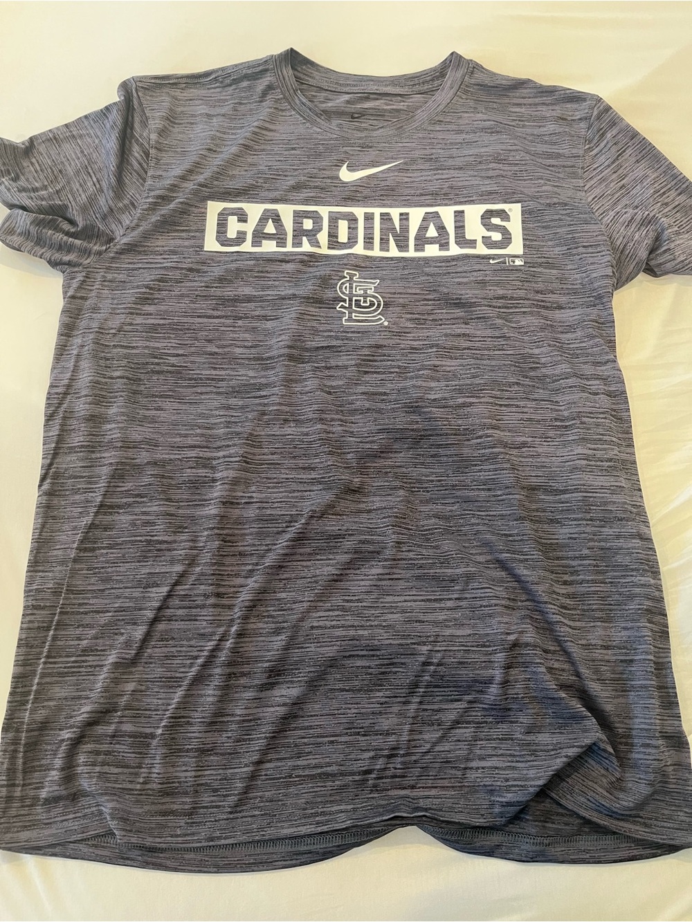Nike St. Louis Cardinals Velocity Dri-Fit Shirt Black Large
